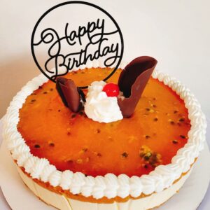 PASSION FRUIT CHEESECAKE