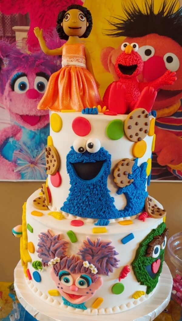 Sesame Street Cake