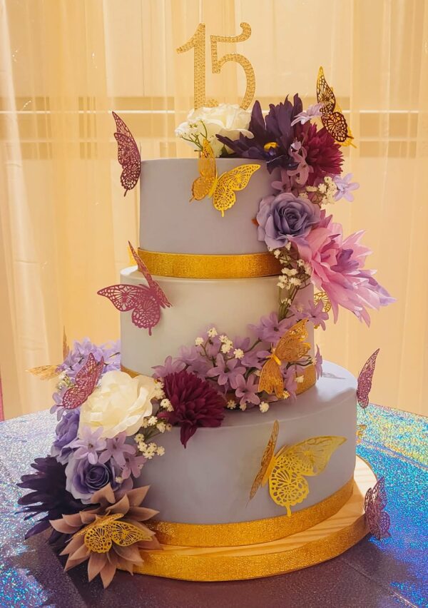 Sweet 15 Cake