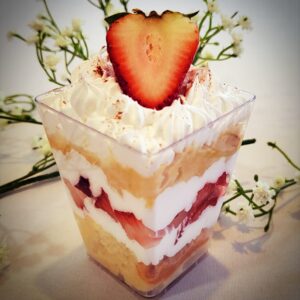 3 Leches Strawberry Cups
