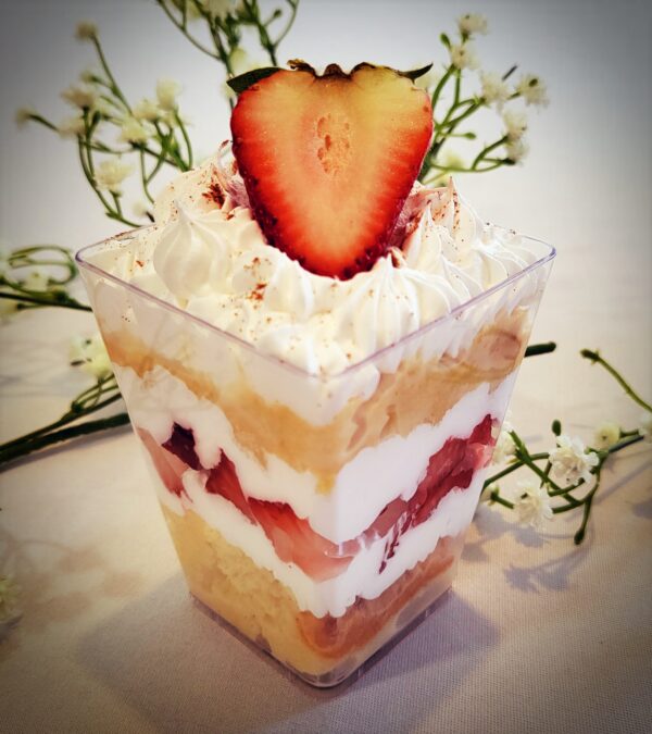 3 Leches Strawberry Cups