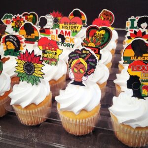 Black History Month Cupcakes
