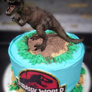 Jurassic world Cake
