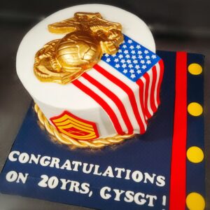 MARINES CAKE