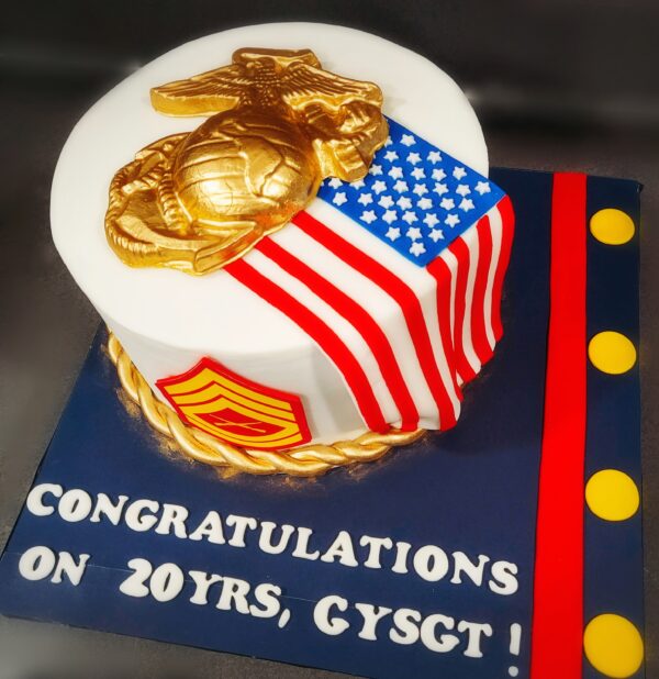 MARINES CAKE