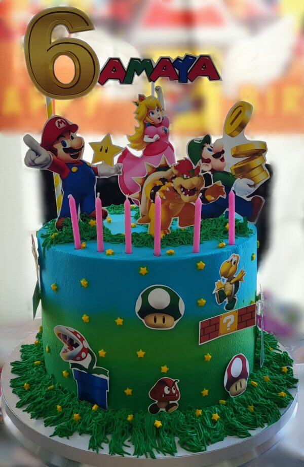 SUPER MARIO CAKE