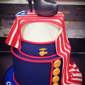 Navy Woman Cake