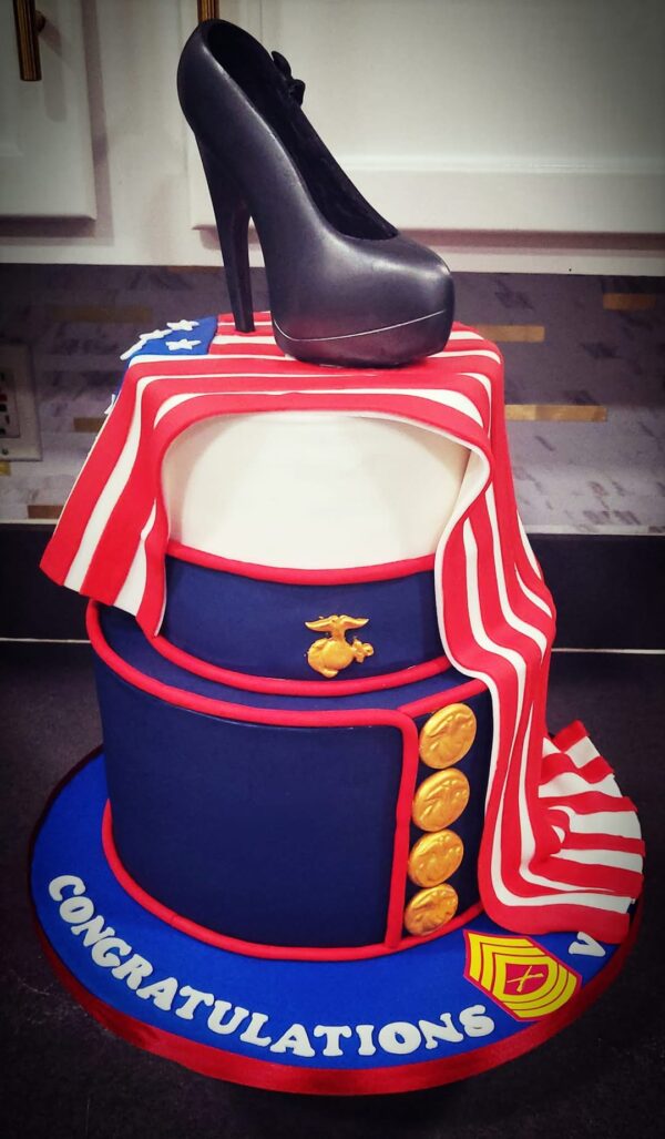Navy Woman Cake